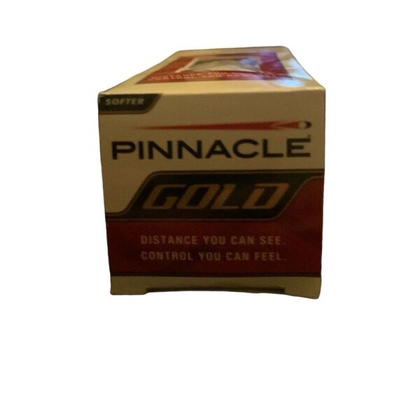 New Pinnacle Gold Golf Balls 3-Pack Distance You Can See Control You Can Feel - Picture 6 of 6